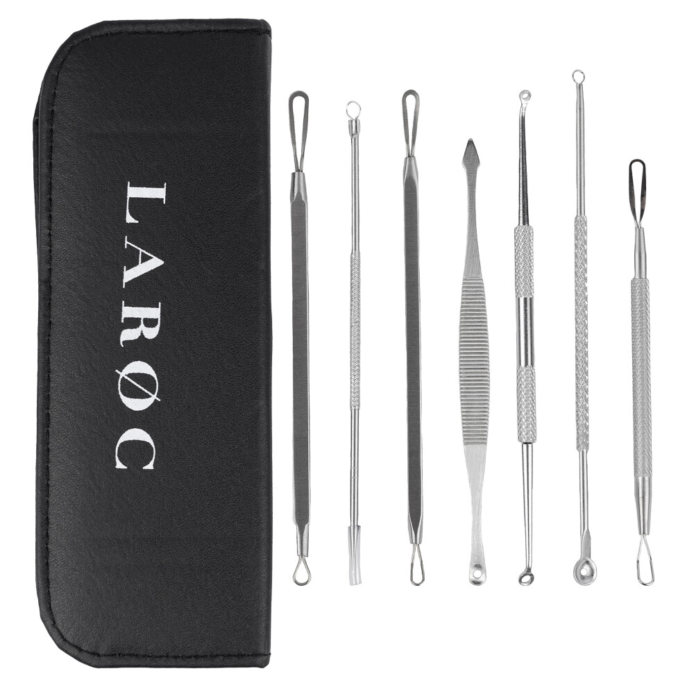 LaRoc 7pc Blackhead Spot Remover Extractor Tools