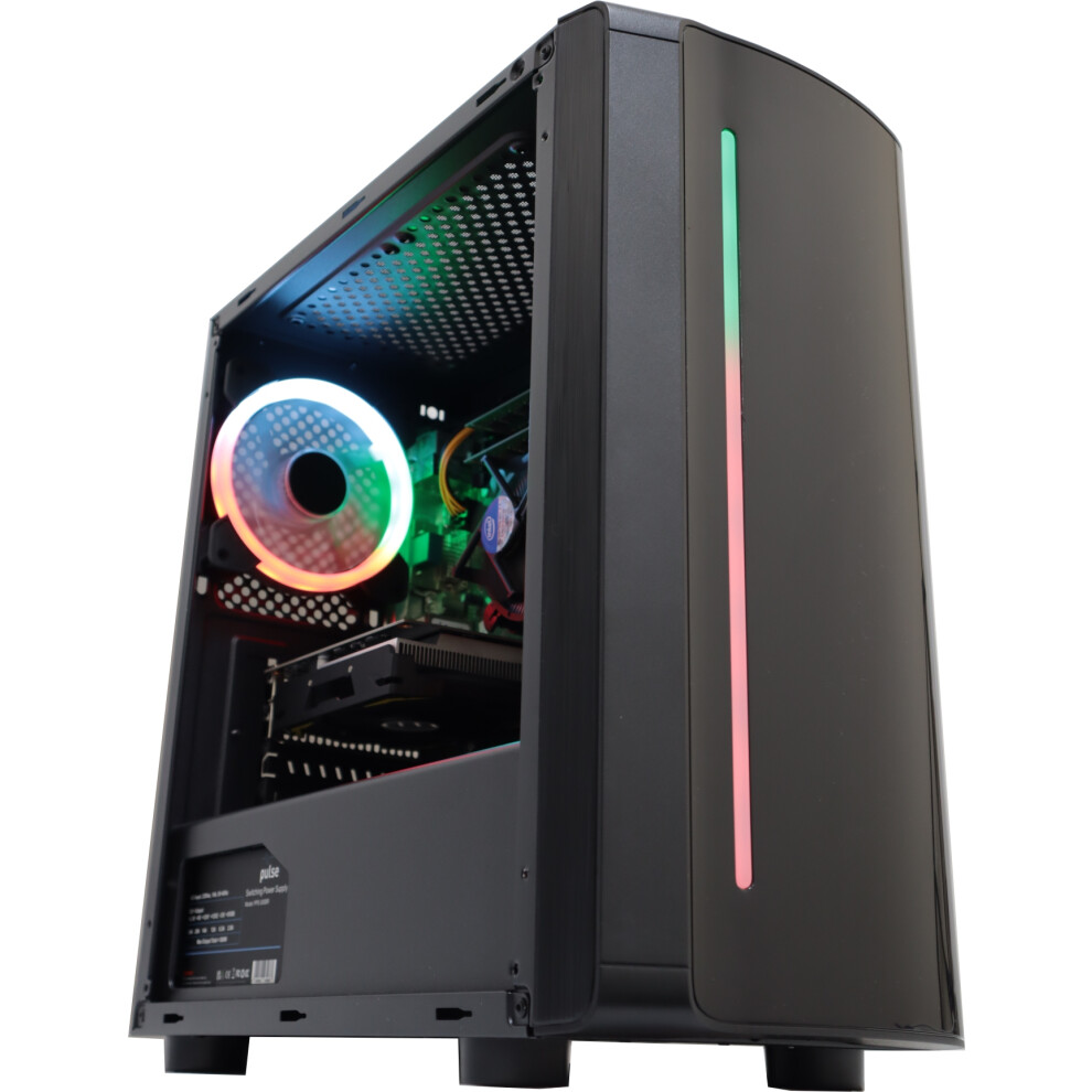 Gaming PC Computer Intel Quad Core i5 16GB 120GB SSD + 500GB HDD Win10