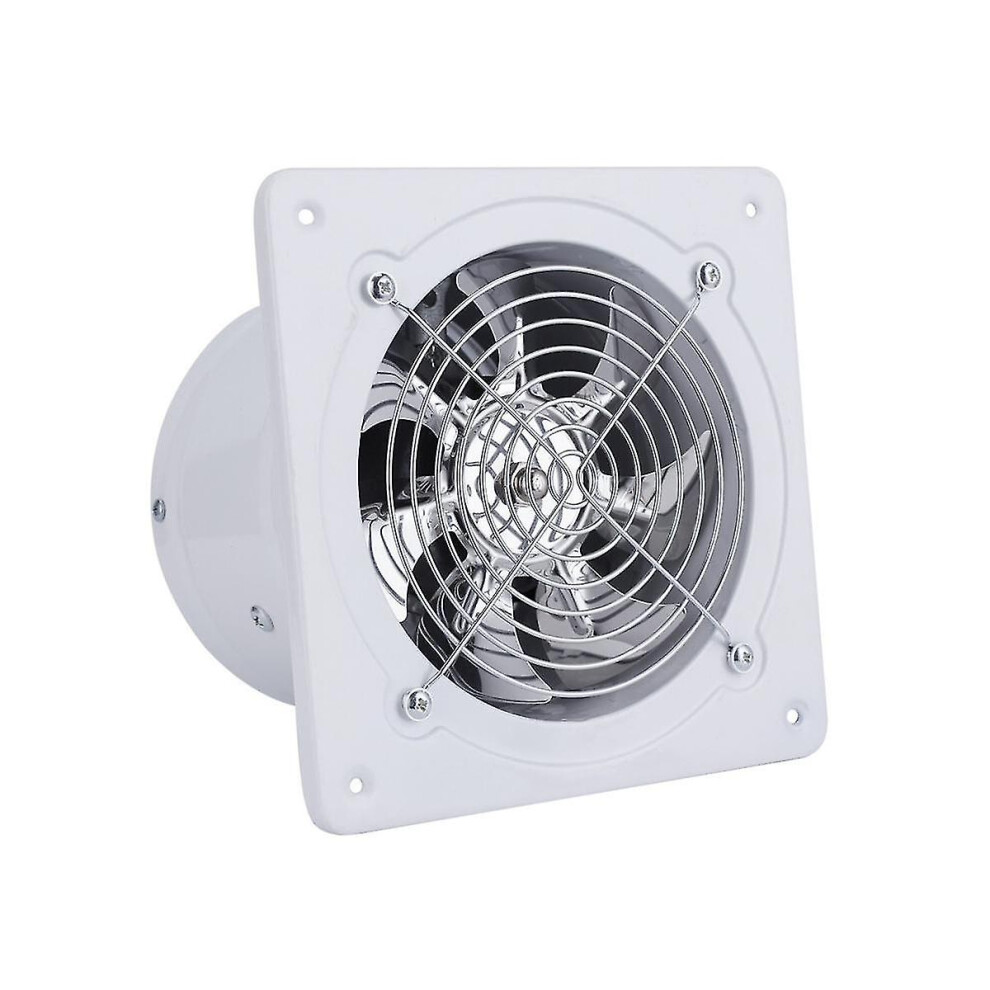 4 Inch Utility Blower Fan, 220 V Low Noise Ventilator Extractor Wall Ventilator Duct Fan White 8795863080758