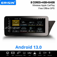 10.25" IPS 8-Core Android 13 Car Stereo For For Audi A4/A5/B8/S4/S5 DAB+ Satnav CarPlay WiFi 4GB+64GB