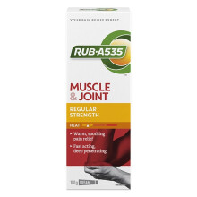 Rub.A535 Regular Strength Heat Cream for Muscle & Joint Pain Relief 100g | Long-Lasting Heat Effect for Deep, Soothing Relief |Fast-Acting, Non-Greasy