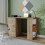 URBN Living (Oak) 115cm Large Computer Desk Office Makeup Vanity Dressing Table 4
