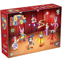 503 Pcs The Amazing Digital Circus Toy Building Blocks, Characters Such As Pomni The Clown Girl And Jax The Purple Bunny, Christmas Or New Year Gifts