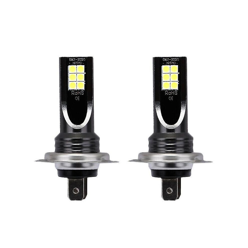 H7 3030 12Smd 110W Led Fog Car Head Dc12-24 6000K- Head Bulb Conversion Globe Bulb Beam Light 3247719281130