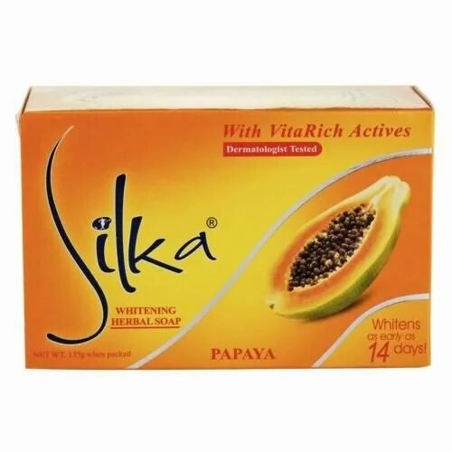 Silka Soap Orange Papaya 135g