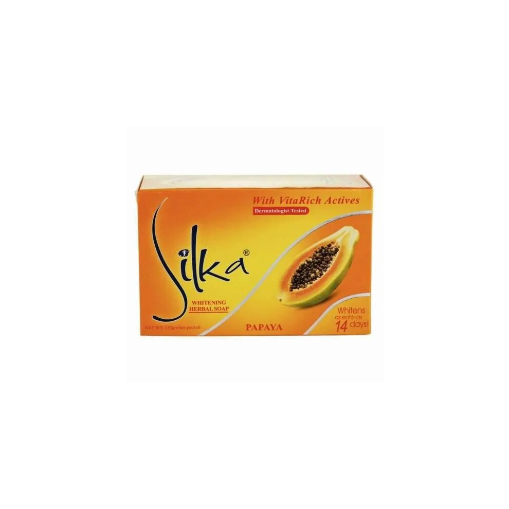 Silka Soap Papaya 135G Orange