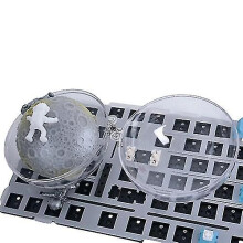 Walking on the Moon Combo Set Toy, Astronauts Landing on the Moon, Creative Luminous Bouncy Balls That Can Turn Somersaults