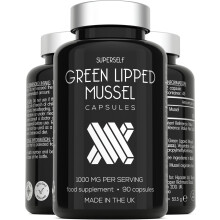 Green Lipped Mussel for Humans & Dogs - New Zealand Green Lipped Mussel Capsules 1000mg - High Strength Joint