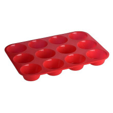 Silicone Muffin Pan, Non-stick 12 Cup Muffin Pan, Jumbo Muffin Pan, Silicone Muffin Mold, Bpa Free Muffin Mold