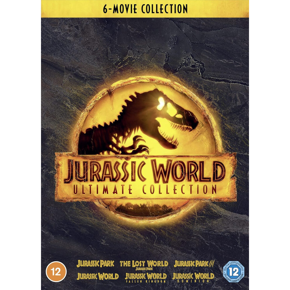 Jurassic World Ultimate Collection [Jurassic Park/Jurassic World 6-Film Box Set] [DVD] [2022]