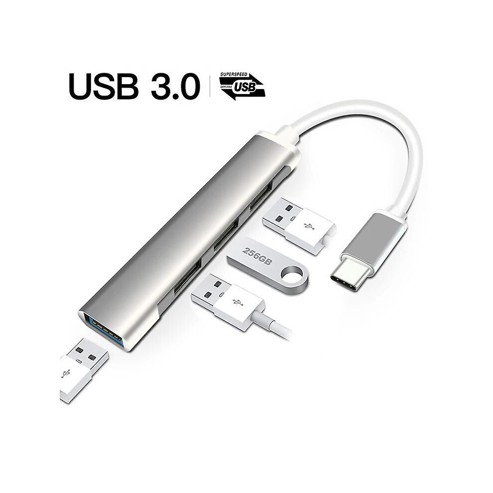 Type C Extender Hub Hub Docking Station Usb C One To Four Computer Splitter Usb 3.0 3247719281659