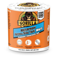 Gorilla Waterproof Patch & Seal Tape White 3m