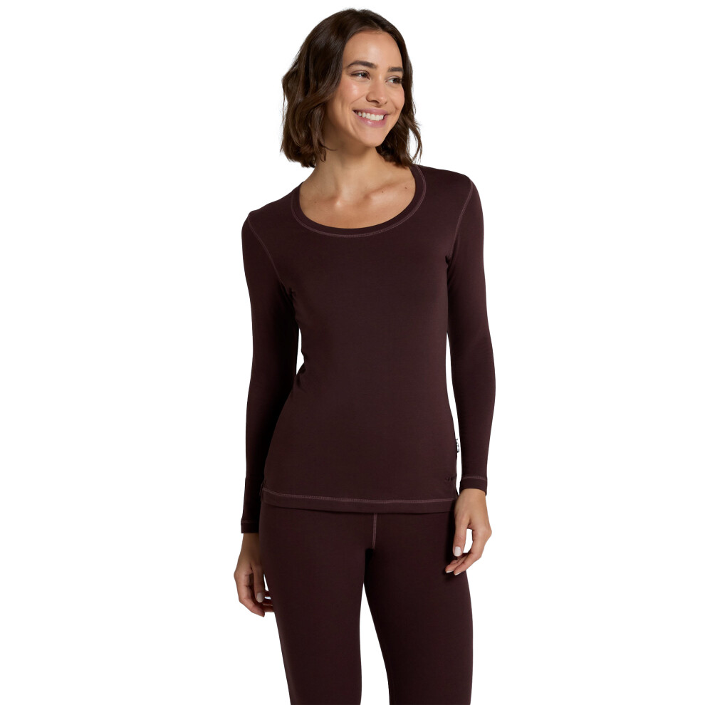 (20 UK, Dark Purple) Animal Womens/Ladies Blaze Base Layer Top