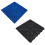 Piastrelle ventilate Blu e Nero 3,2m x 6m per garage e officine, antiscivolo. 3