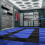 Piastrelle ventilate Blu e Nero 3,2m x 6m per garage e officine, antiscivolo. 5