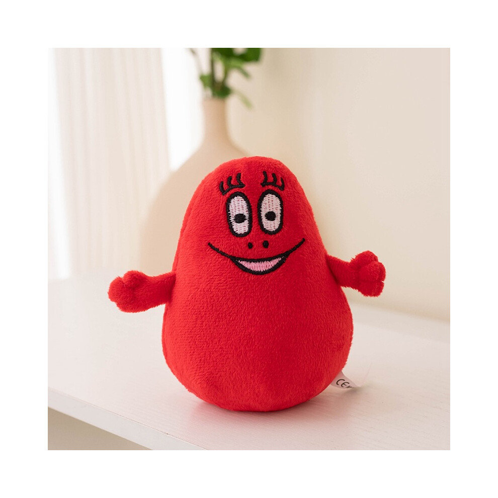 ( 14Cm) Barbapapa Plush Toy Plushies Stuffed Doll Kids Gifts Red