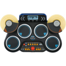 VTech Kidi DJ Drums, Light-up Electronic Drum Kit for Kids, with 4 Drums