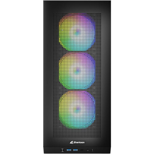 Sharkoon REBEL C20 ITX RGB PC Case 1
