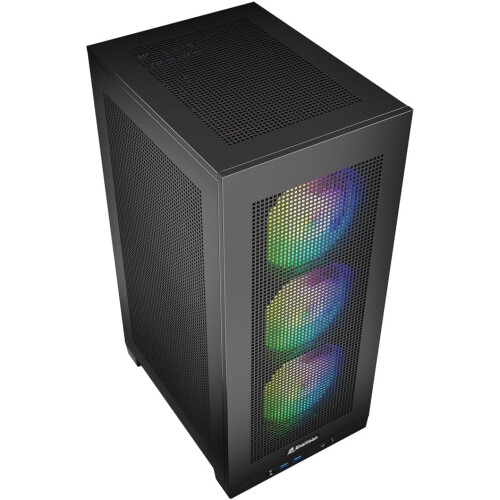 Sharkoon REBEL C20 ITX RGB PC Case 2