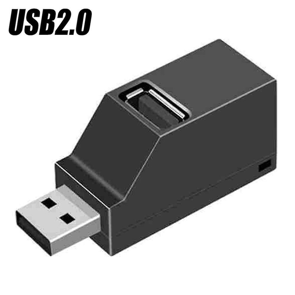 (3.0, ) Pc Laptop Macbook 3 Port Usb Hub Mini Splitter Boxes Black 3247719285718