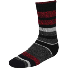 (1 Pair - Black - 406A) Mens Thermal Insulated ExtraThick FleeceHeatSocks