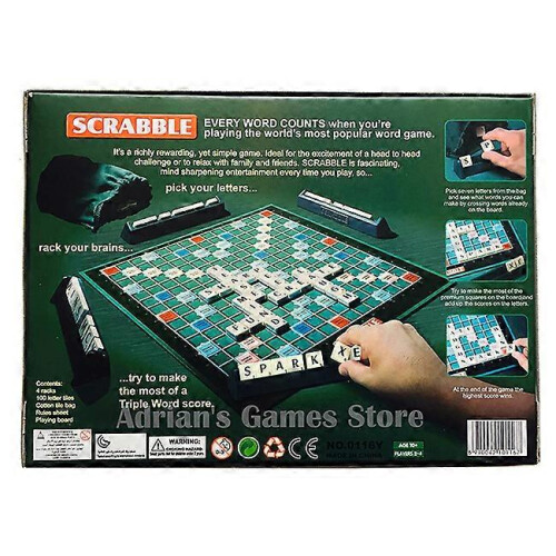 (French version) Scrabble Game  Children Board Toys Game 2