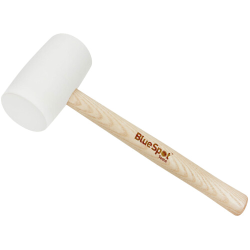 BlueSpot BlueSpot Tools 26530 White Rubber Mallet 454g (16oz)