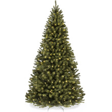 Best Choice Products 6ft Pre-Lit Spruce Artificial Holiday Christmas Tree for Home Office Party Decoration w/ 250 Incandescent Lights 798