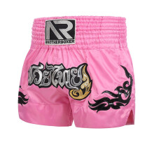 (XL, Pink) Boxing Shorts Anti-friction High Shorts for Boys
