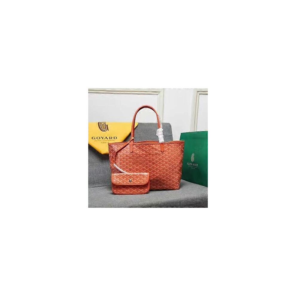 (M, ) 2025 New Bag Large Capacity Tote Bag Mother Bag Handbag Gifts Orange