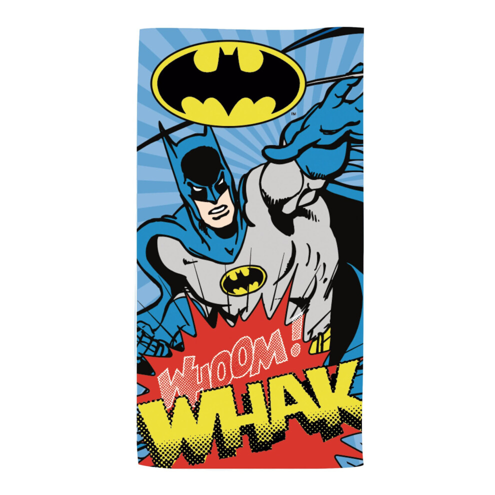 DC Comics Batman Bath Beach towel 140 x 70 cm. Fast Dry-image-OPC-PFVXBHW-NEW
