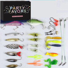 Black Friday 2023 Advent Calendar Fishing Christmas Countdown, 24 Days Fishing Lures Set For Fishers Adult Men Teen Boys, Christmas Advent Calendar 20