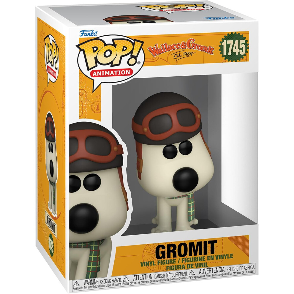 Funko POP! Movies: Wallace & Gromit - Gromit - Collectable Vinyl Figure - Gift Idea - Official Merchandise - Toys for Kids & Adults - Movies Fans