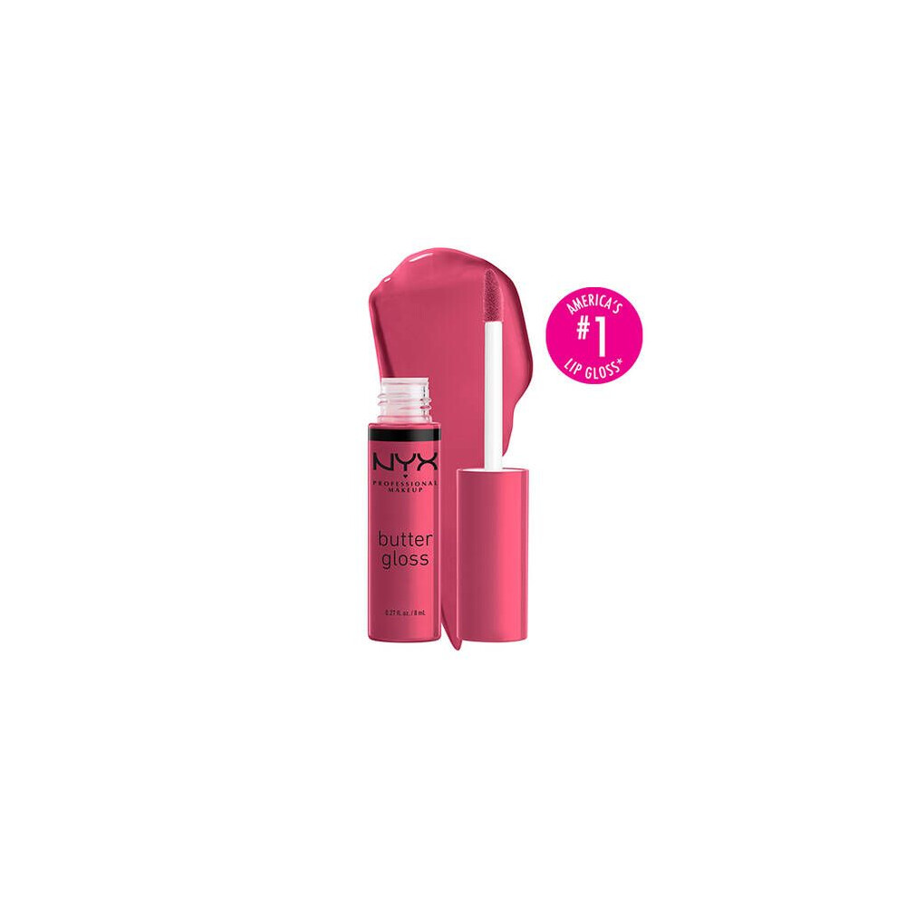 Photos - Lipstick & Lip Gloss NYX Moisturizing Sweet Butter Lip gloss 023 Oz B0725VJFVJ (D0102H2cWLY)