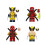 (12pcs) 12PCS  Marvel Superheroes Minifigures Toys Fit Lego 4