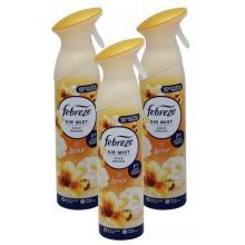 Febreze Air Mist 3x185ml, Gold Orchid – OdourClear Technology Fights Odours & Freshens