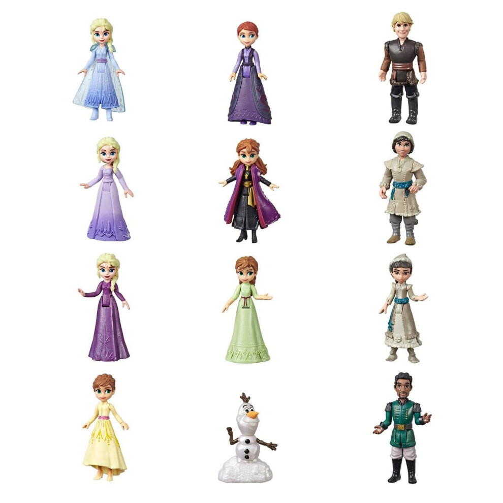Disney Frozen 2 Pop Adventures (Series Will Vary) Surprise Blind Box With Crystal-Shaped Case & Favorite Frozen Characters, Toy For Kids 3 Years Old &