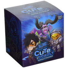 Cute But Deadly Series 2 Vinyl Figure Blind Box bevat: 1 willekeurig figuur uit Overwatch Diablo World of Warcraft of Starcraft