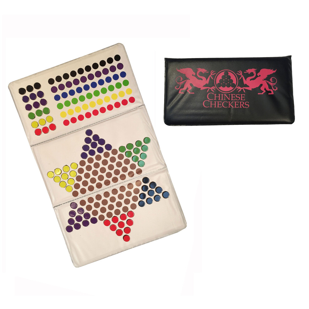 WE Games Magnetic Checkbook Chinese Checkers Game - Great for Travel-image-OPC-PDPPHK5-NEW