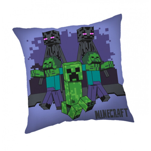 Minecraft Hostile Mob Creeper Decorative Cushion 40 x 40 x 8 cm on OnBuy