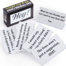 Witty Yeti Super Hilarious Bad Parking Cards 50 Pk. Holen Sie sich Rache mit familienfreundlichen Notizzetteln. Spren Sie die Zufriedenheit, wenn Si