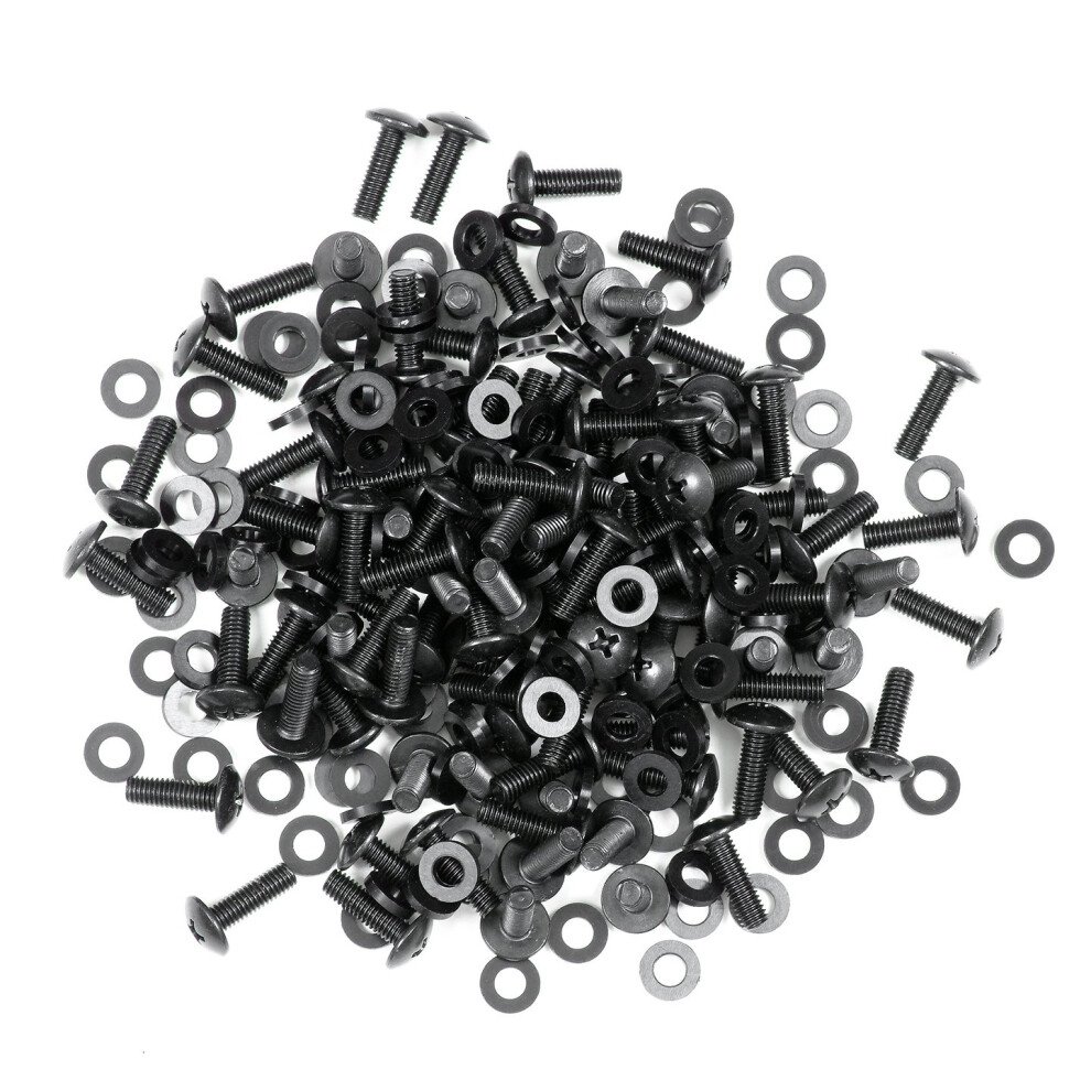 Reliable Hardware Company Rh-Rmset-100-A 100 Sets Of Rack Rail Screws And Washers 856248005785