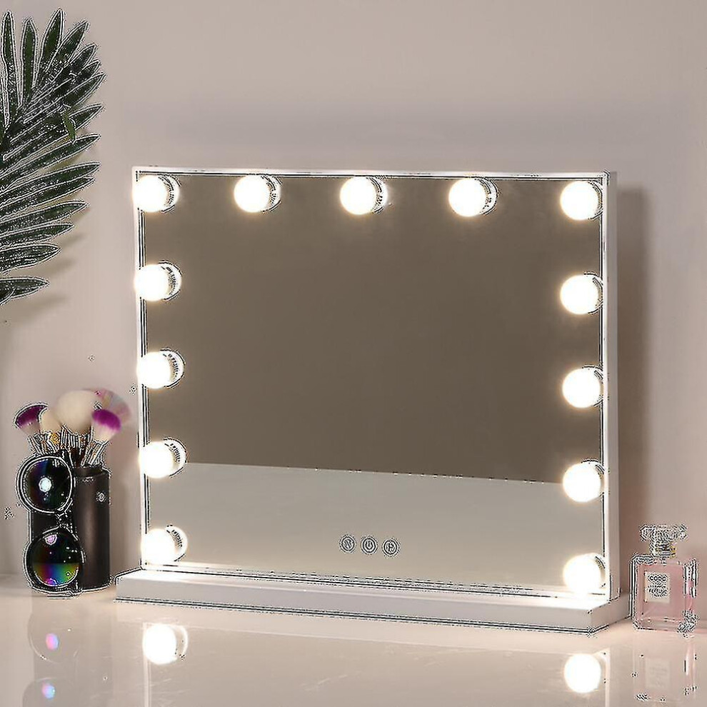 52x42cm Hollywood Vanity Mirror With 12 Led Light Bulbs Newway (bulb Only)