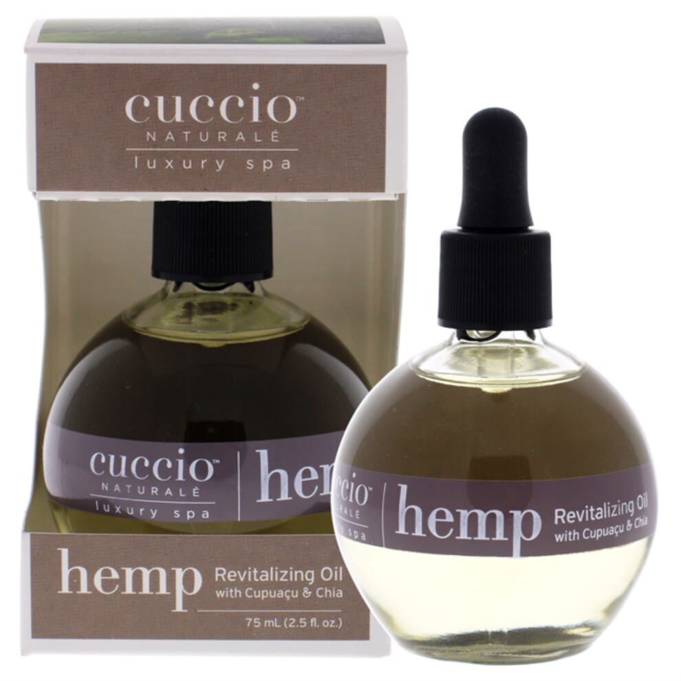 Cuccio Naturale Hemp Revitalizing Oil By For Unisex 2.5 Oz Oil