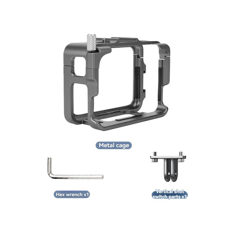 Camera Bracket Universal Metal Bezel For Sports Camera Accessories For Insta360 Ace/Ace Pro 735632091323