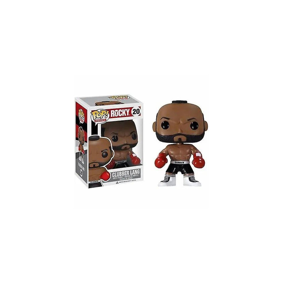 (20 with retail box) Rocky Balboa 18# Apollo Creed 19# Ivan Drago 21# Vinyl Action Figure Collection Model Toys For Children Birthday Gift