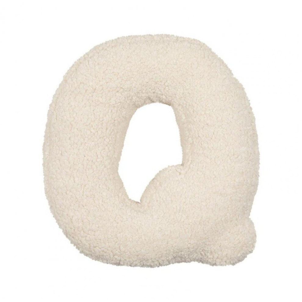 (Q) New English Letter Plush Pillow Alphabet Letter Shape Pillow for Sofa Bed Couch Office Car Seat Pillow for Sofa Bedroom Living Room