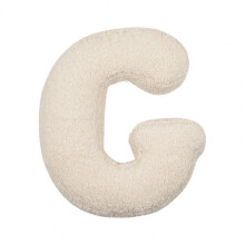 (G) New English Letter Plush Pillow Alphabet Letter Shape Pillow for Sofa Bed Couch Office Car Seat Pillow for Sofa Bedroom Living Room