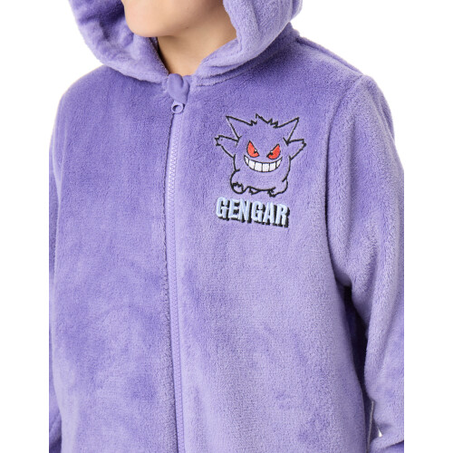 Pokémon (9-10 Years) Pokemon Onesie (Boys Purple) 2