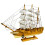 Confection Model Sea Ship 1g Display Stand Assembled 38cm Handmade 14